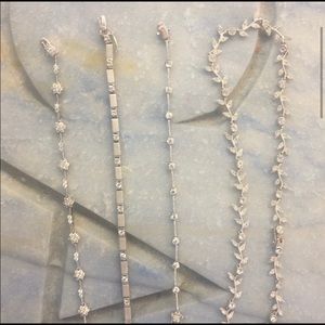 3 bracelets. One necklace. Bundle!